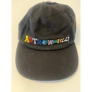Astroworld Travis Scott strapback black official